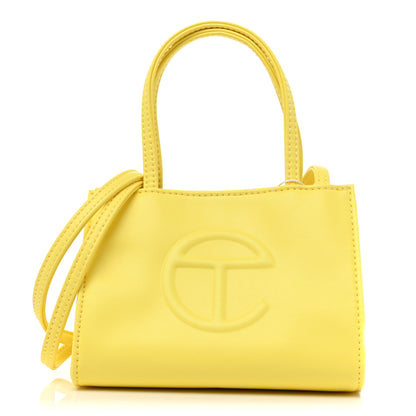 Telfar Vegan Leather Small Shopping Bag Margarine 1 of 7