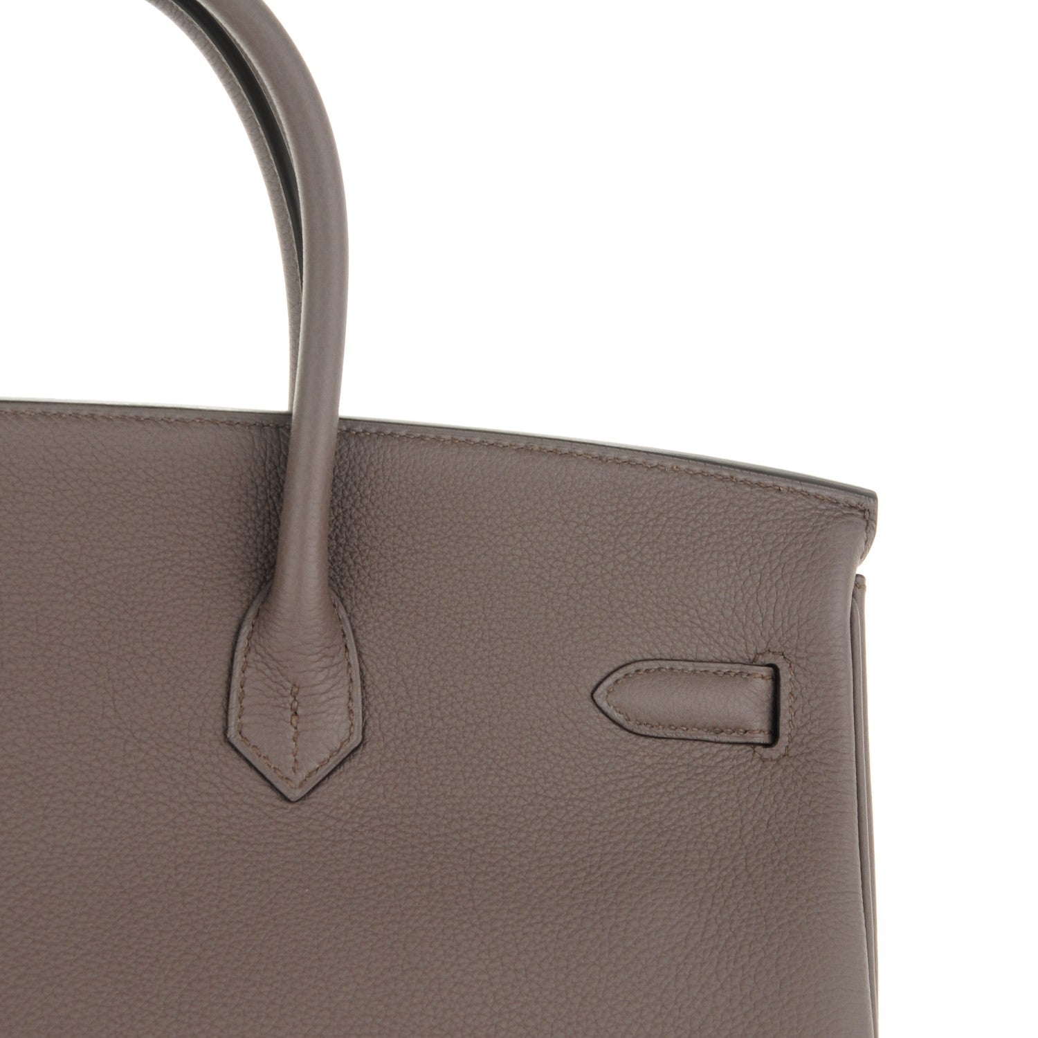 Hermes Togo Birkin 40 Etain 5 of 26