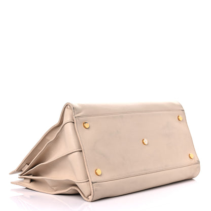 Saint Laurent Calfskin Large Sac de Jour Carryall Nude Powder 4 of 33