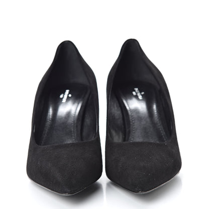 Louis Vuitton Suede Rendez Vous Pumps 41 Black 2 of 9
