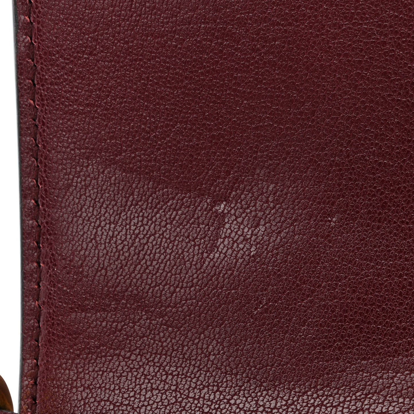 Goatskin Quilted Small GV3 Shoulder Bag Aubergine