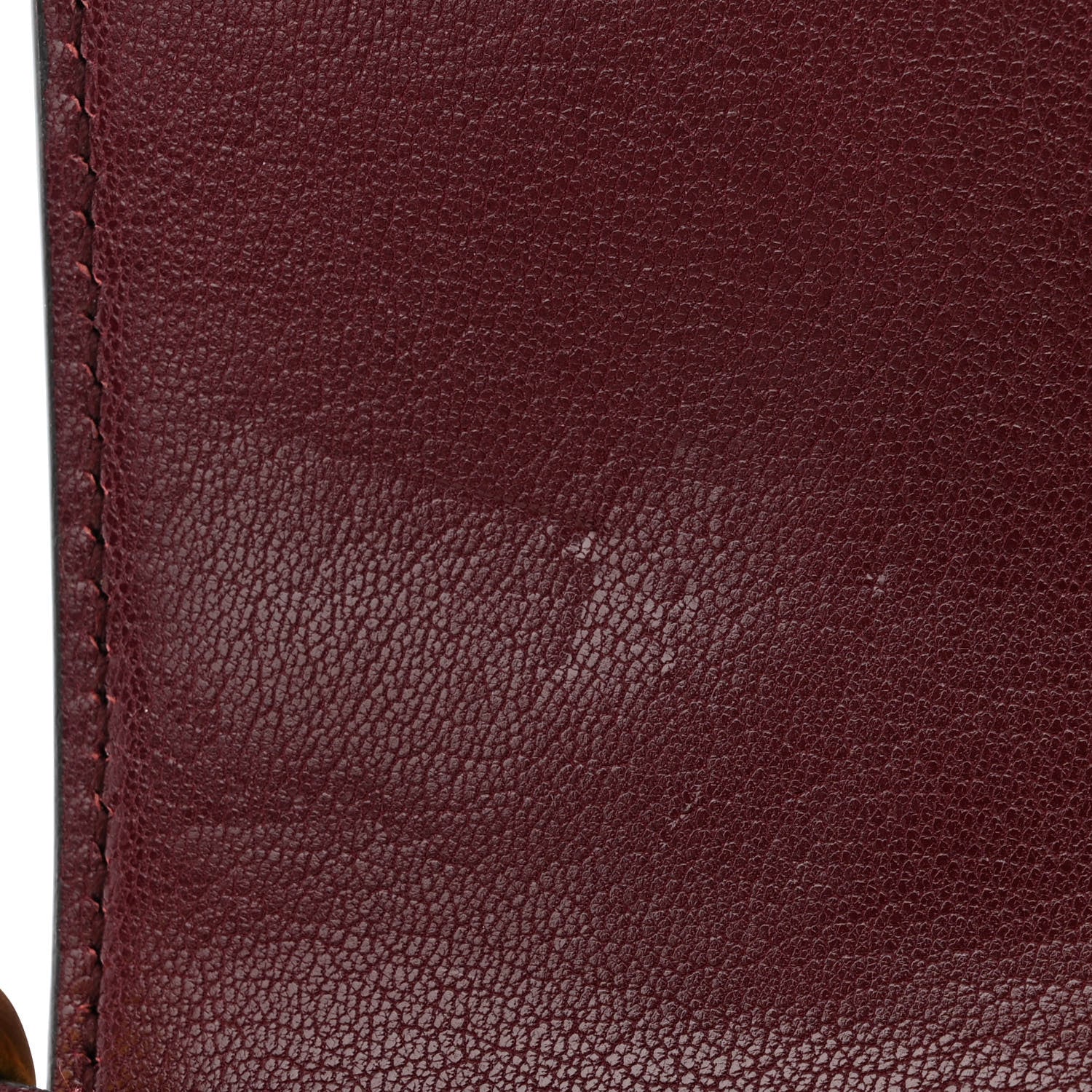 Givenchy Goatskin Quilted Small GV3 Shoulder Bag Aubergine 10 of 10