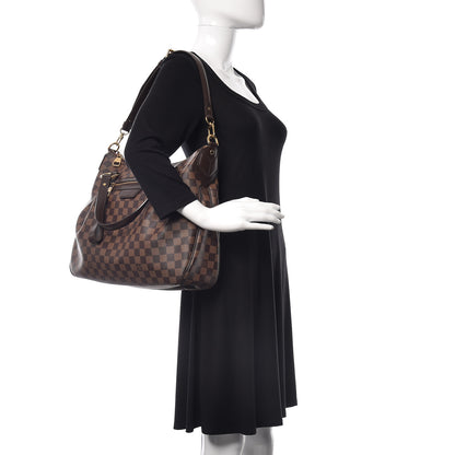 Louis Vuitton Damier Ebene Evora MM 2 of 9