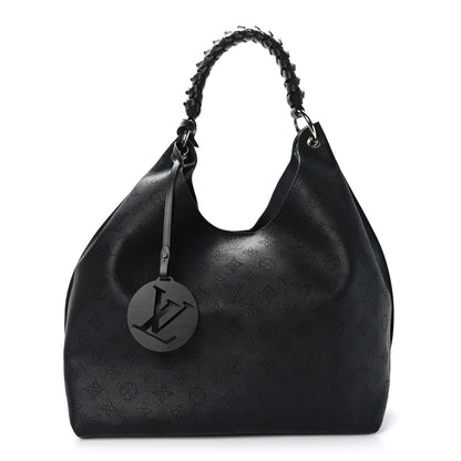 Louis Vuitton Mahina Carmel Hobo Black 1 of 10