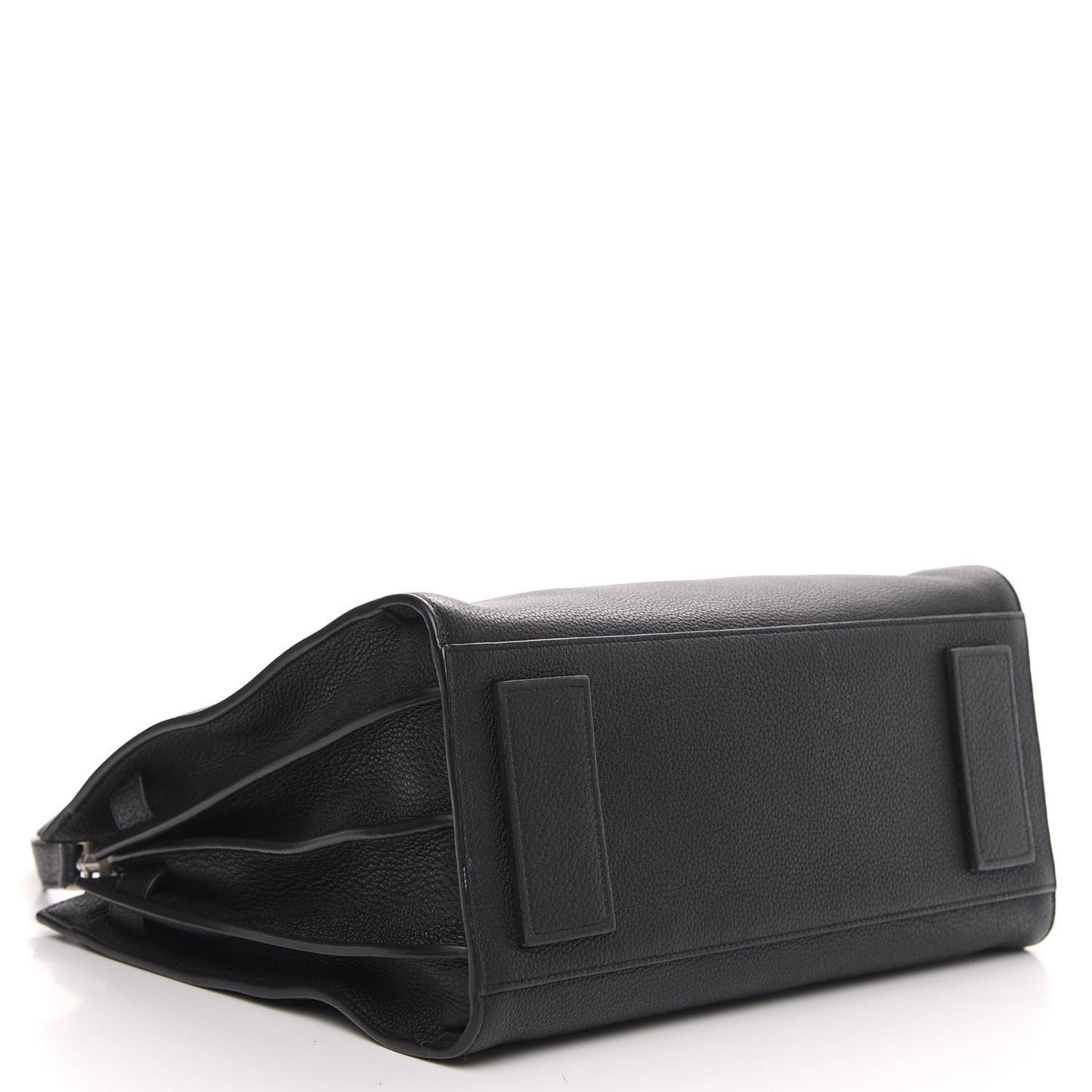 Grained Calfskin Small Supple Sac De Jour Black
