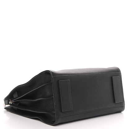 Saint Laurent Grained Calfskin Small Supple Sac De Jour Black 5 of 15