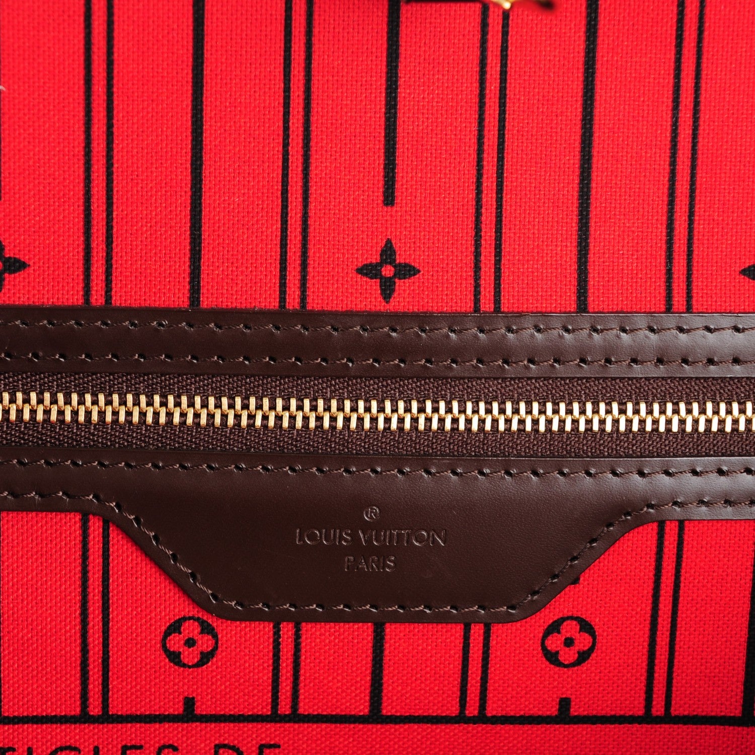 Louis Vuitton Damier Ebene Neverfull GM 6 of 8