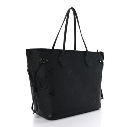 Louis Vuitton Empreinte Monogram Giant Neverfull MM Black 4 of 10