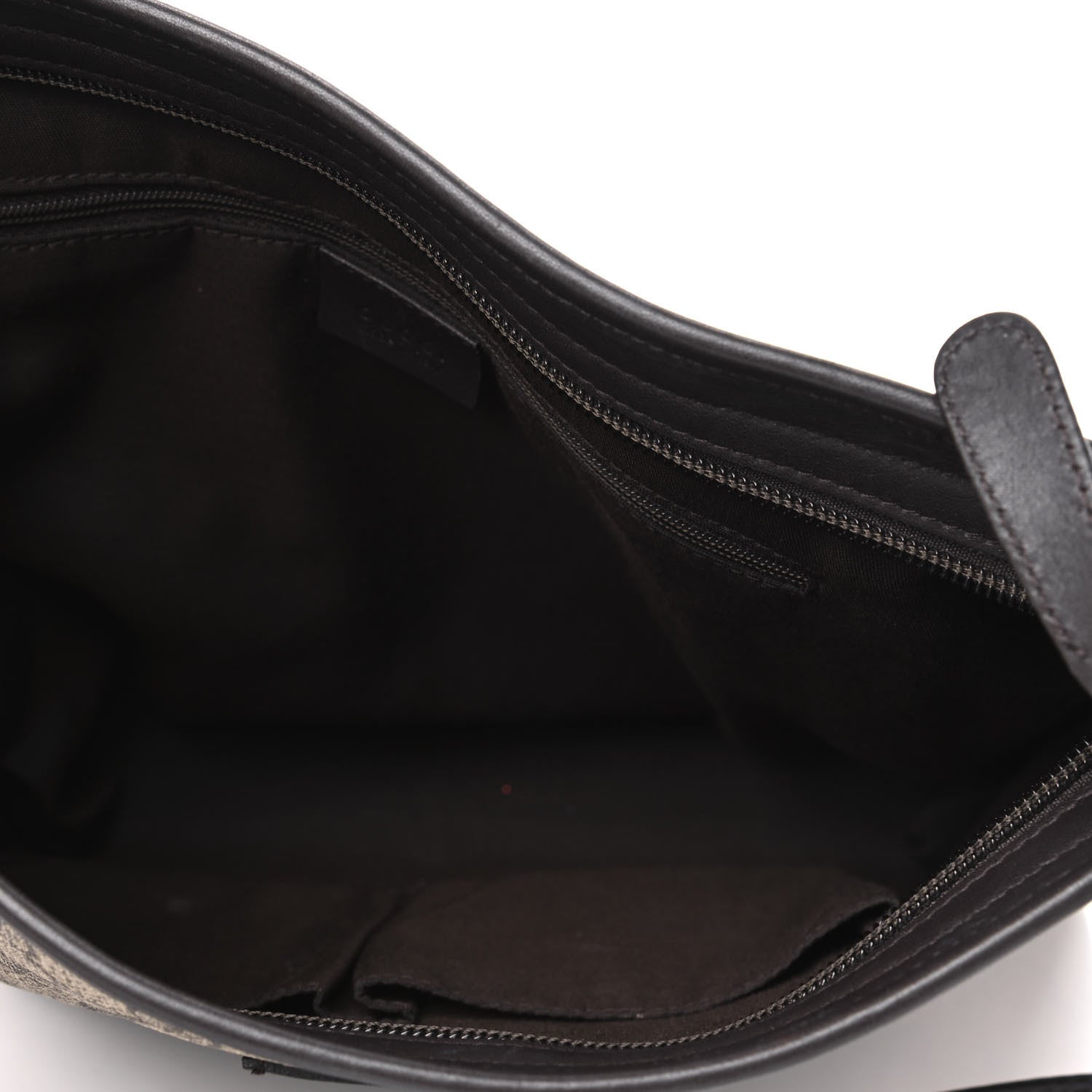 Gucci GG Plus Monogram Medium Flat Messenger Bag Dark Brown 4 of 8