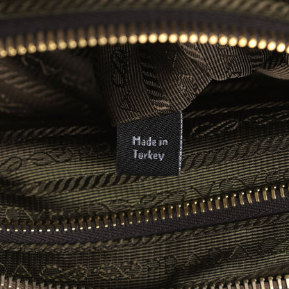 Prada Tessuto Nylon Saffiano Jacquard Logo Tote Rovere 7 of 17