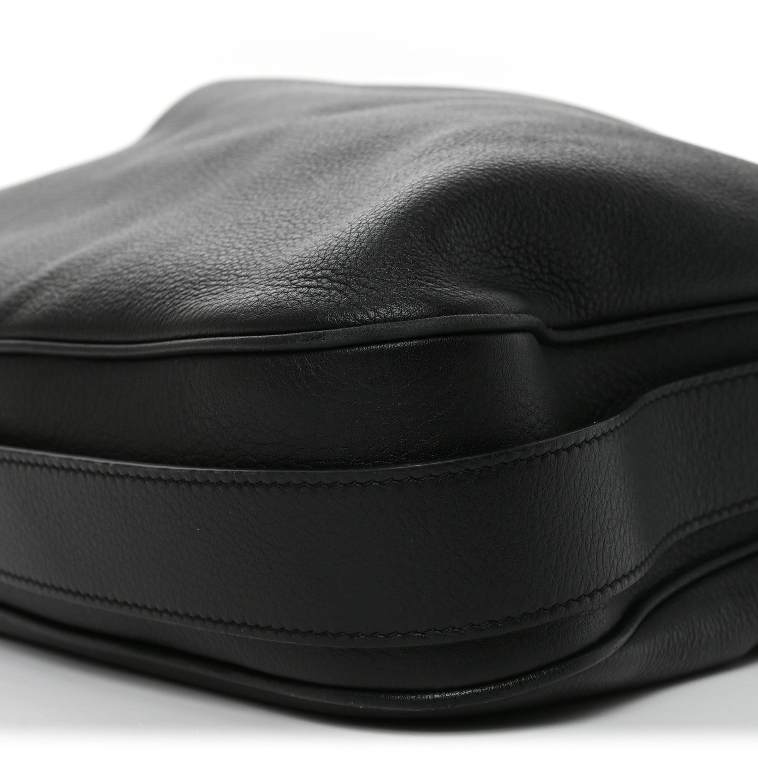 Celine Supple Calfskin Large Romy Shoulder Bag Black Black 9 of 9