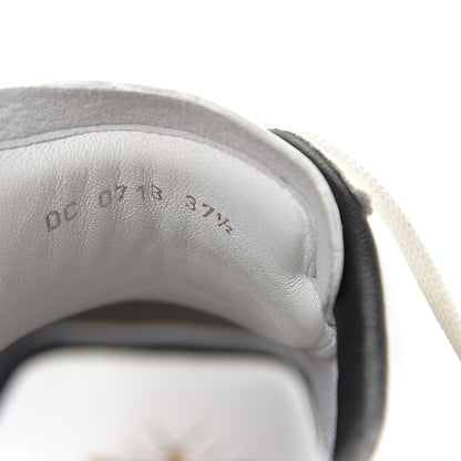 Christian Dior Calfskin Mix Diorun Sneakers 37.5 Optic White 9 of 13
