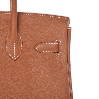 Hermes Togo Birkin 30 Gold 18 of 36