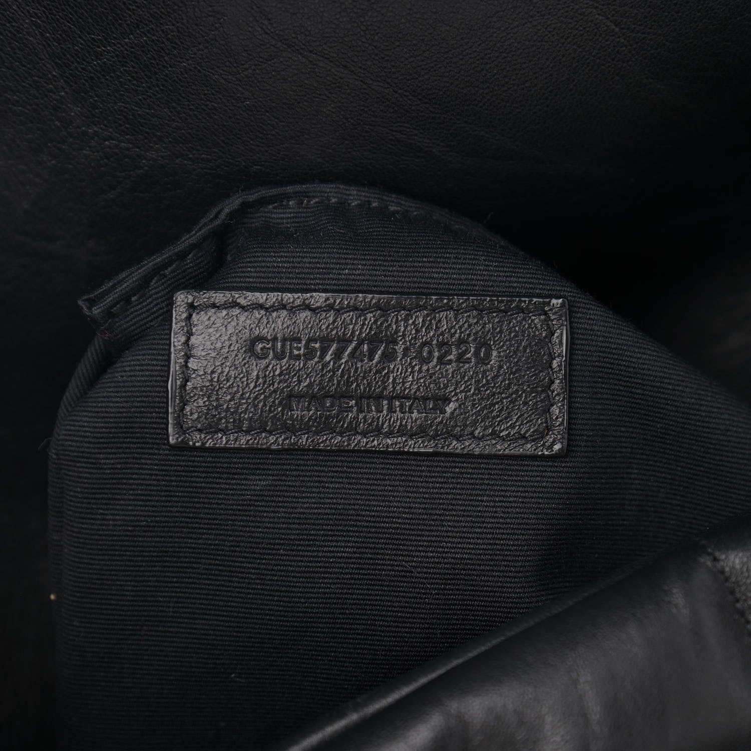 Saint Laurent Calfskin Quilted Medium Loulou Puffer Monogram Chain Satchel Black 8 of 12