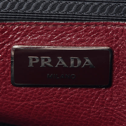 Prada Glace Calf Twin Pocket Tote Ametista 7 of 16