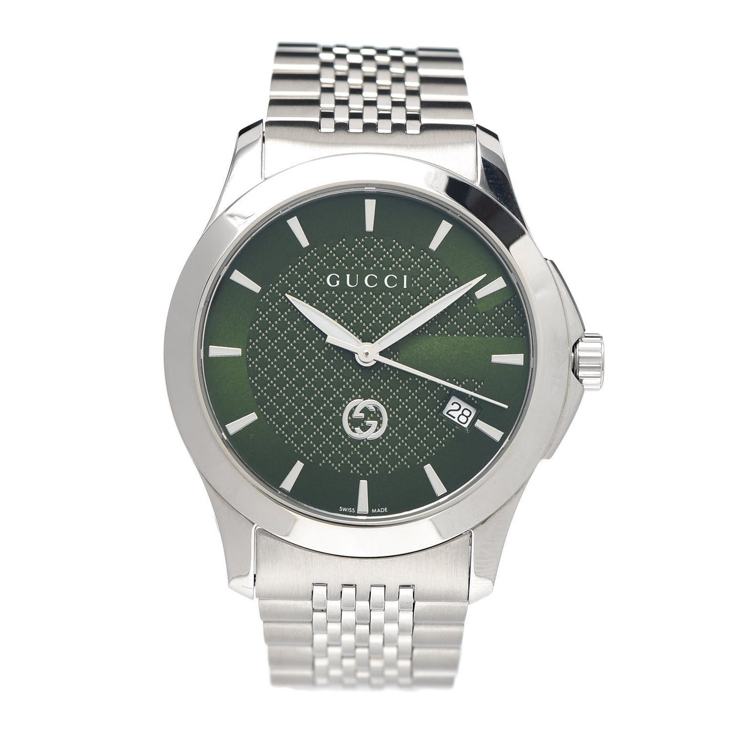Stainless Steel 38mm G-Timeless Quartz Watch Green