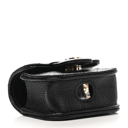 Chanel Caviar Quilted Airpods Pro Case Black 4 of 9