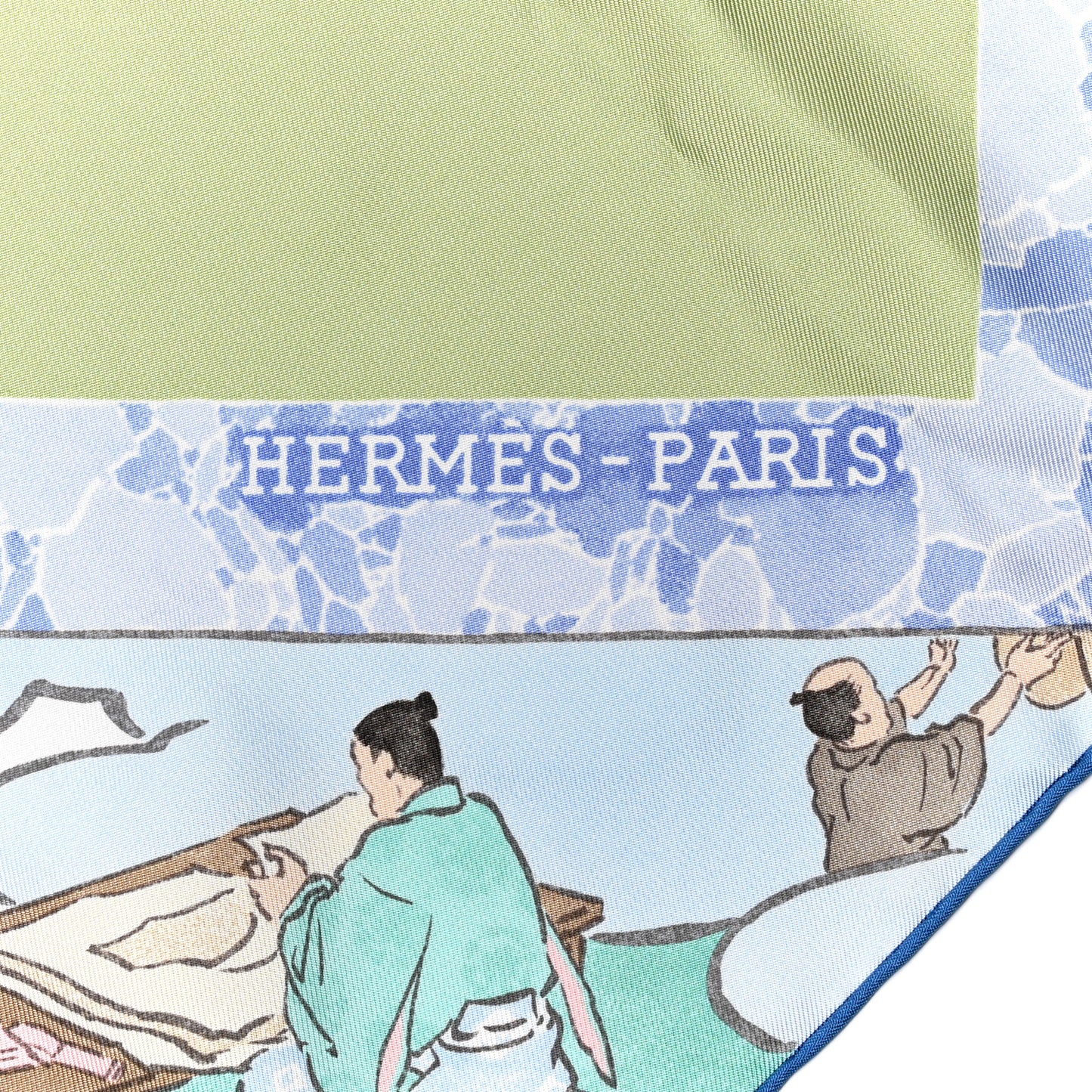 Silk Les Artisans D'Hermes Scarf 90