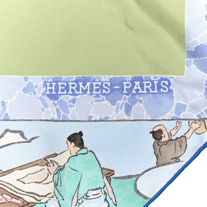 Hermes Silk Les Artisans D'Hermes Scarf 90 2 of 7