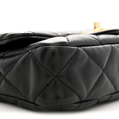 Chanel Lambskin Quilted Small Funky Town Flap Black 9 of 10