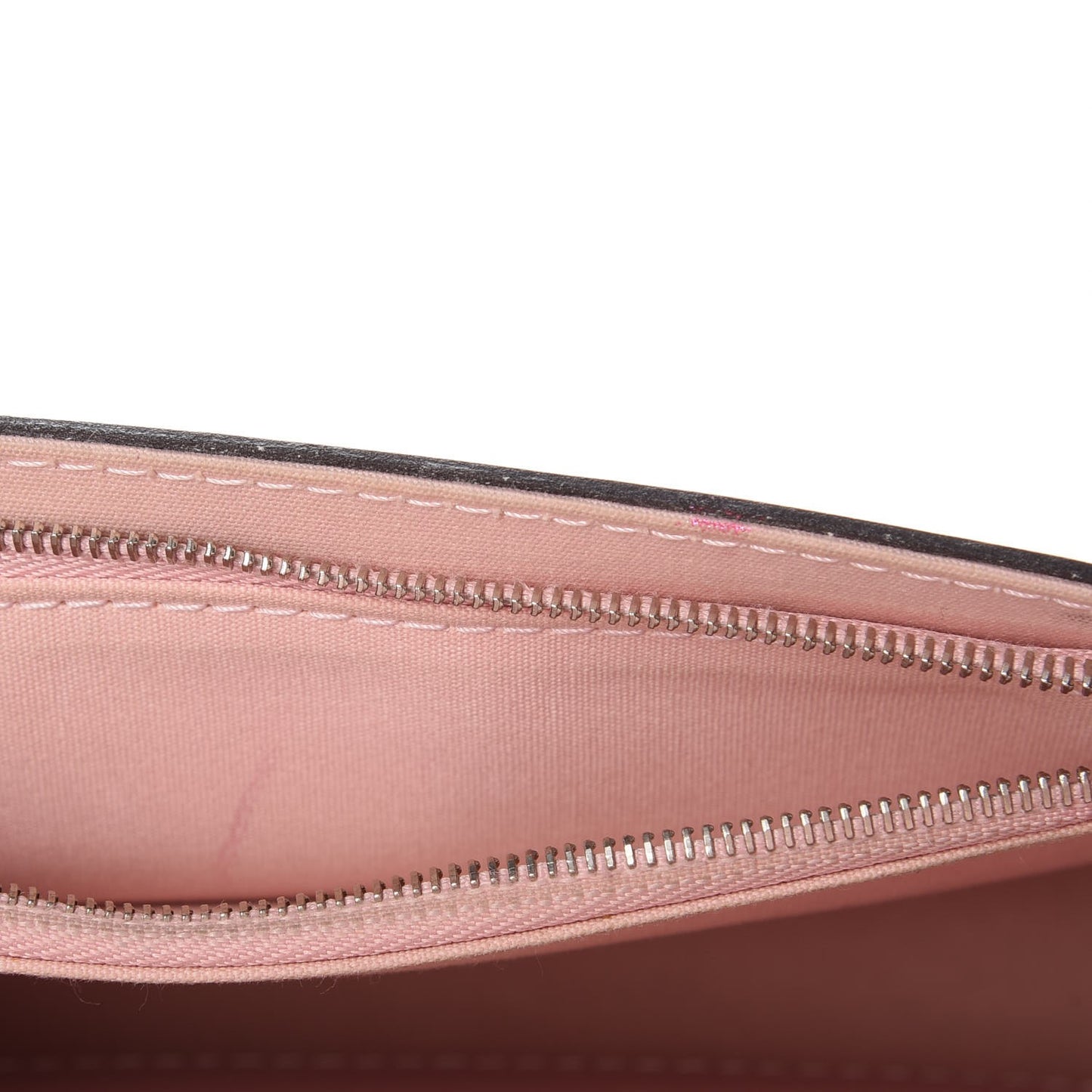 Patent Chain Louise MM Rose Ballerine