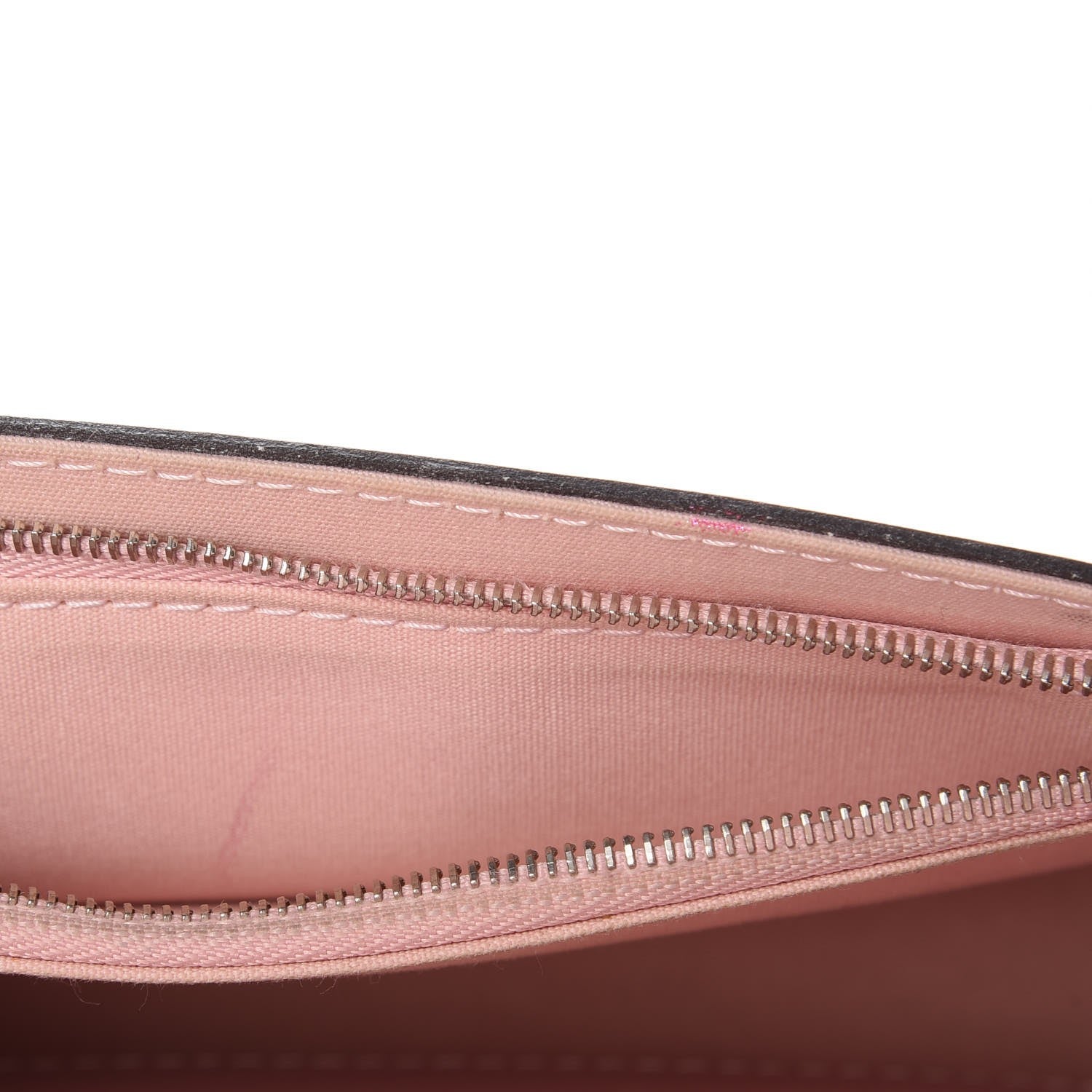 Louis Vuitton Patent Chain Louise MM Rose Ballerine 8 of 17