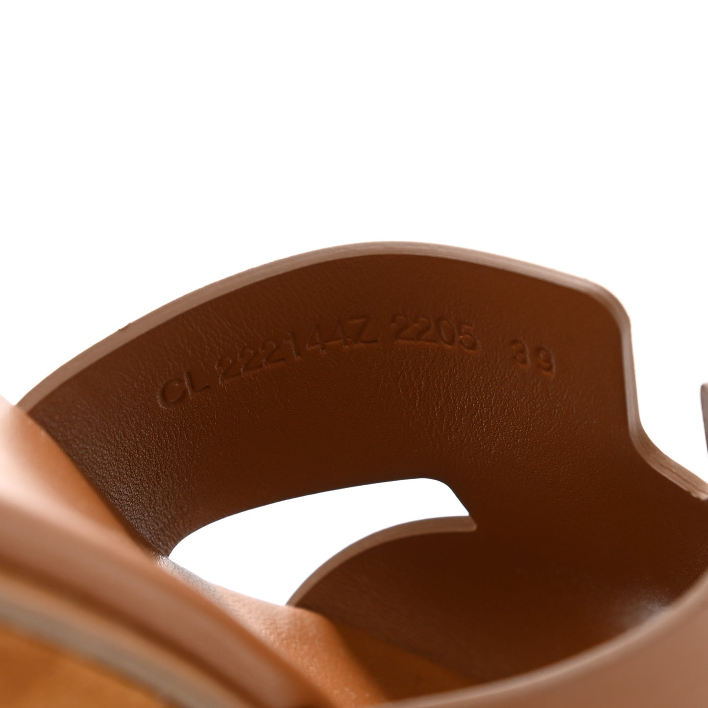 Calfskin Suede Eze 30 Sandals 39 Naturel