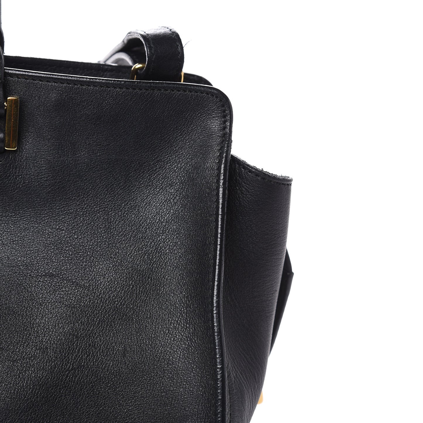 Calfskin Small Classic Y Cabas Black
