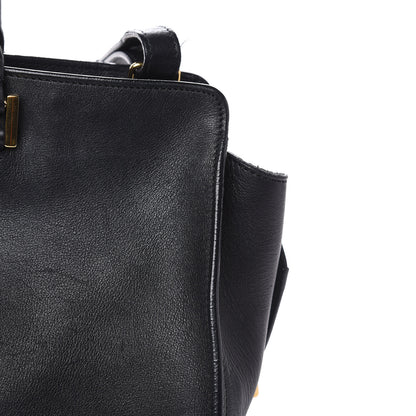 Saint Laurent Calfskin Small Classic Y Cabas Black 18 of 20