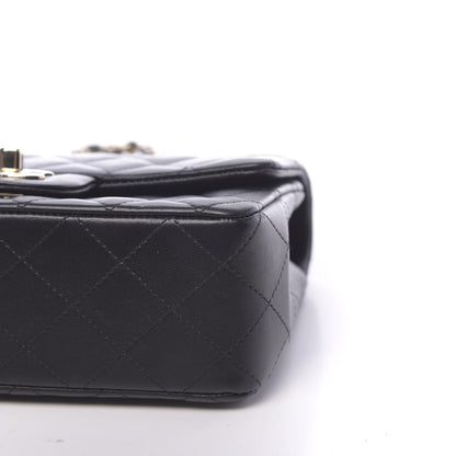 Chanel Lambskin Quilted Mini Rectangular Flap Black 10 of 14