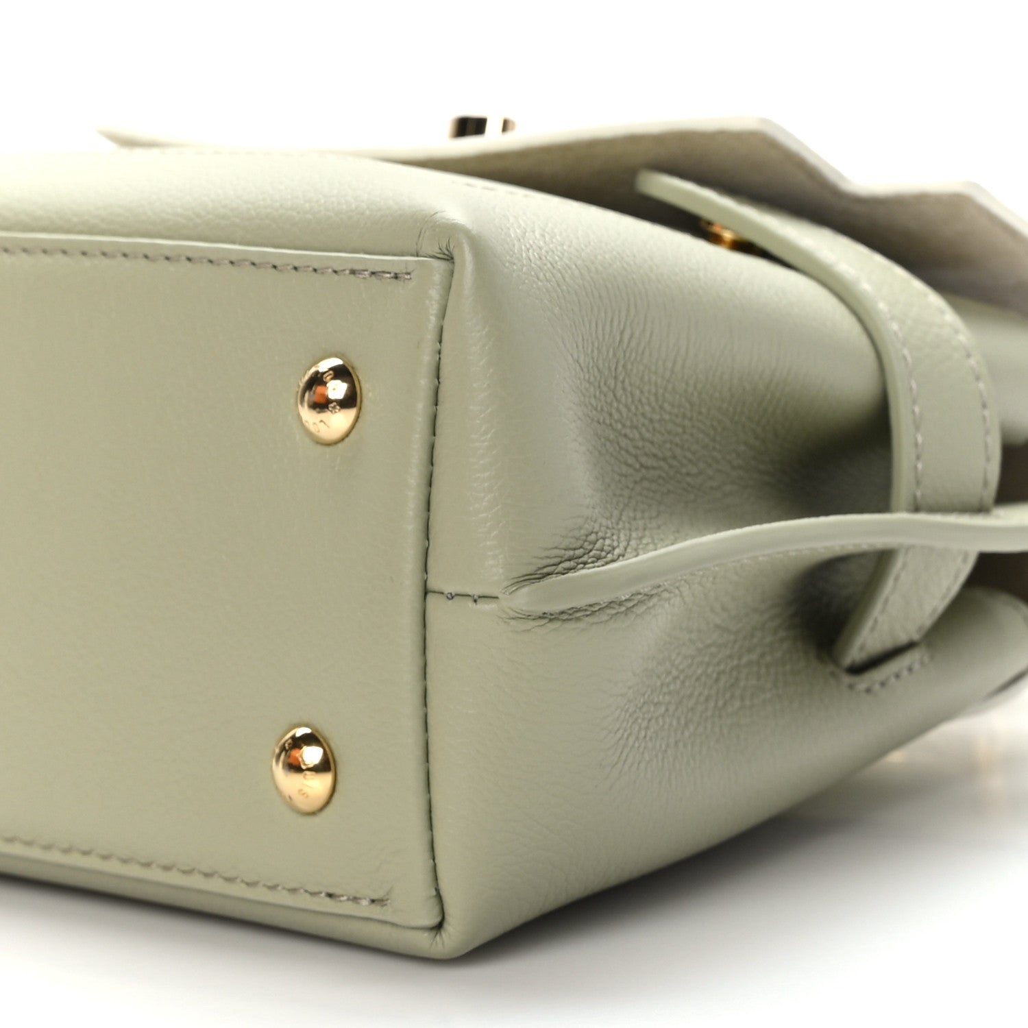 Louis Vuitton Soft Calfskin Mini Lockme Ever Asnieres Green Milky White 8 of 8