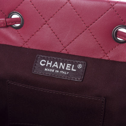 Chanel Lambskin Quilted Daily Supple Backpack Fuchsia 5 of 11