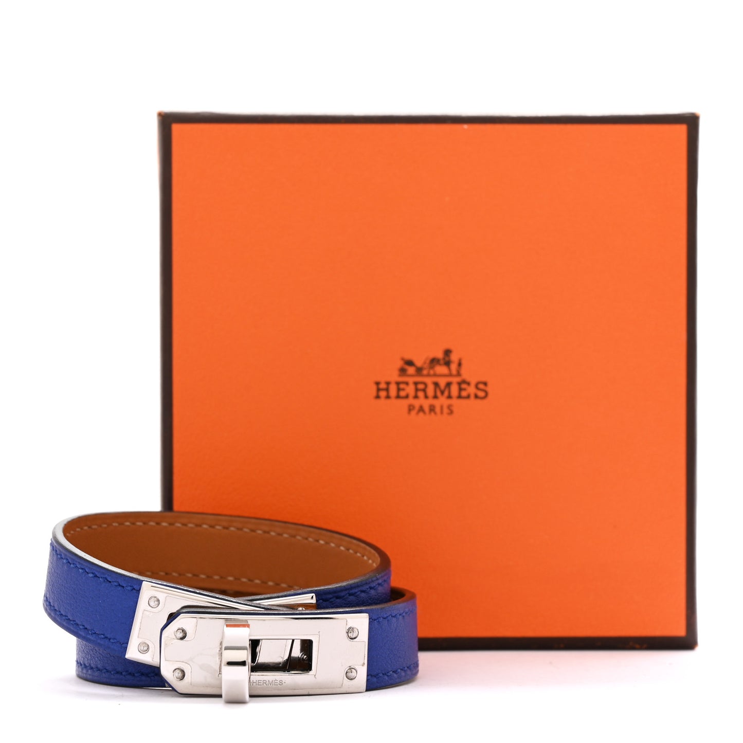 Swift Kelly Double Tour Bracelet T2 Bleu Electrique