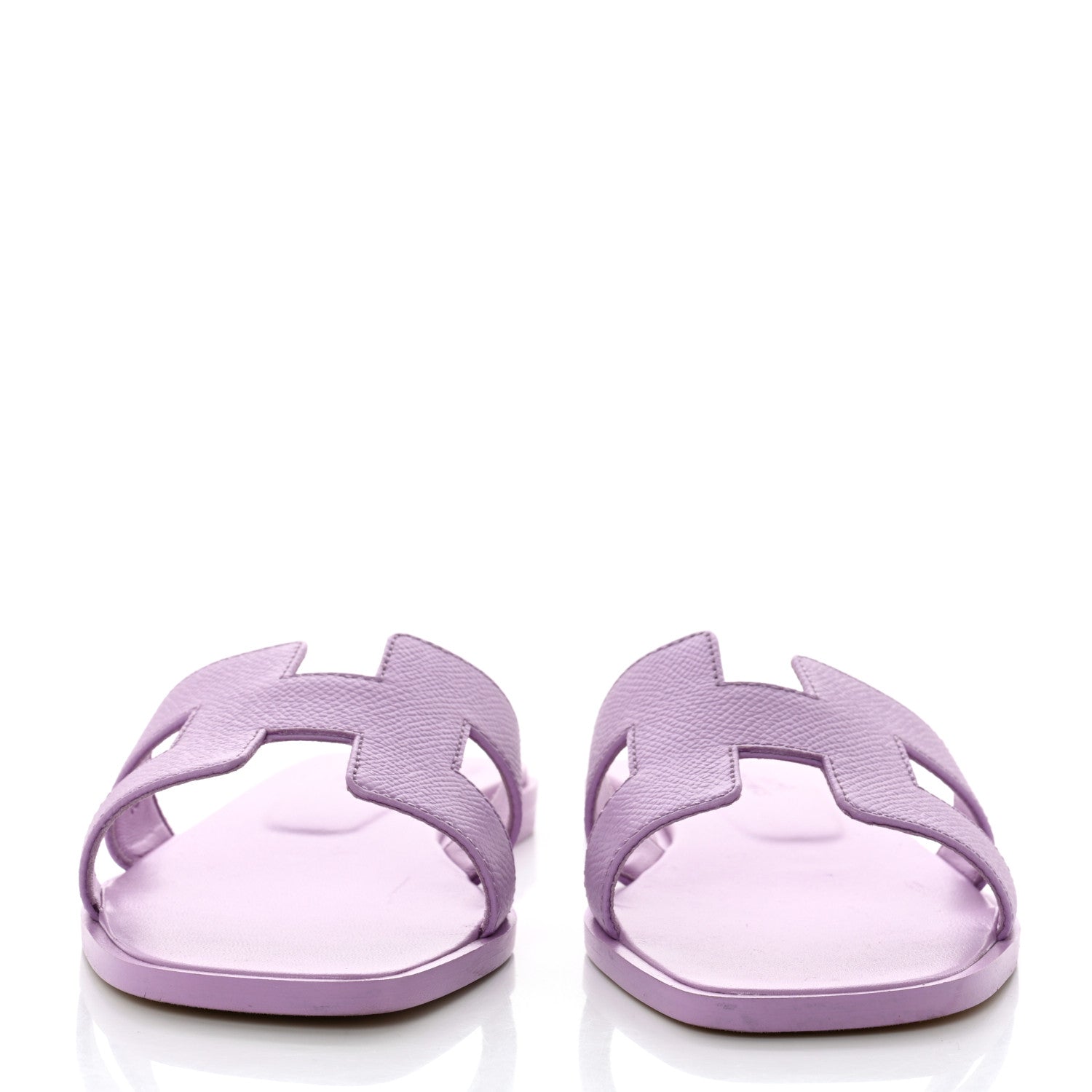 Hermes Epsom Oran Sandals 36 Violet Amethyste 2 of 8