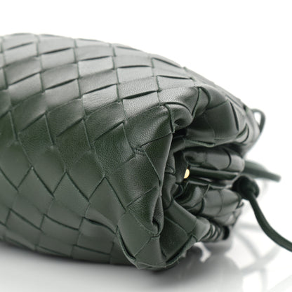 Bottega Veneta Nappa Intrecciato The Mini Pouch Bottle Green 10 of 11