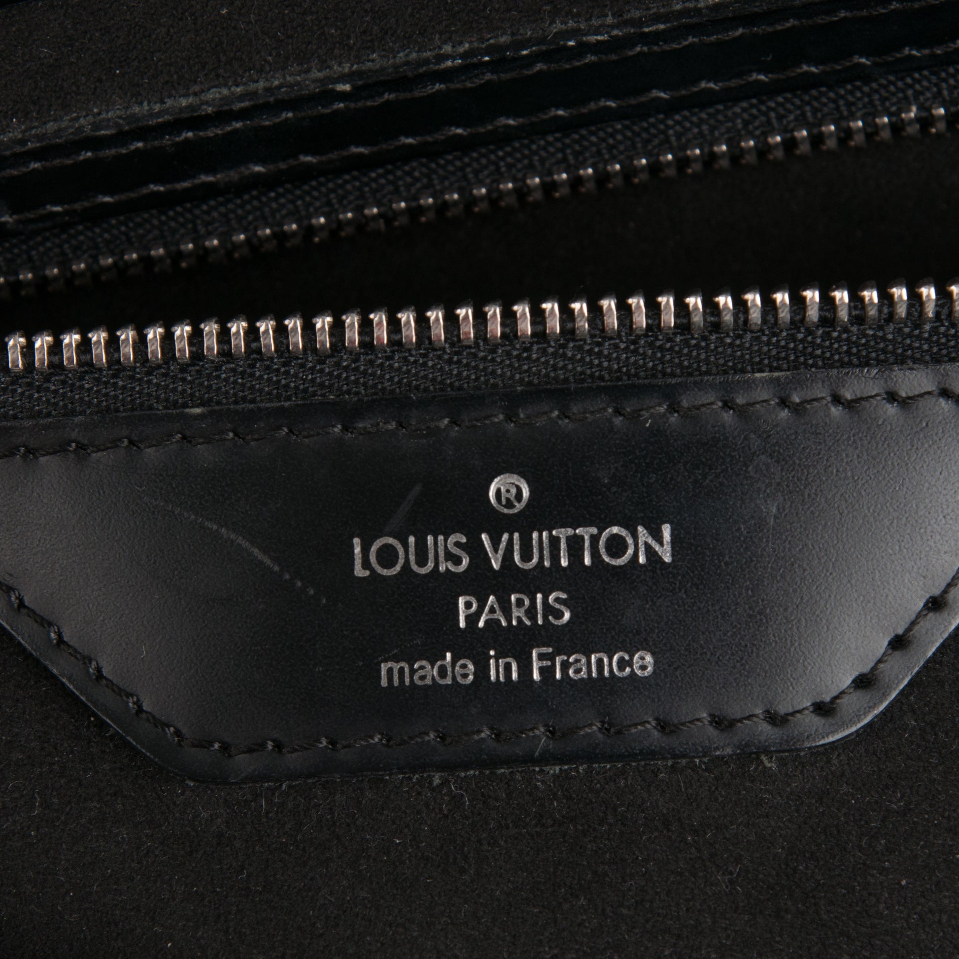 Louis Vuitton Epi Mirabeau GM Black 7 of 9