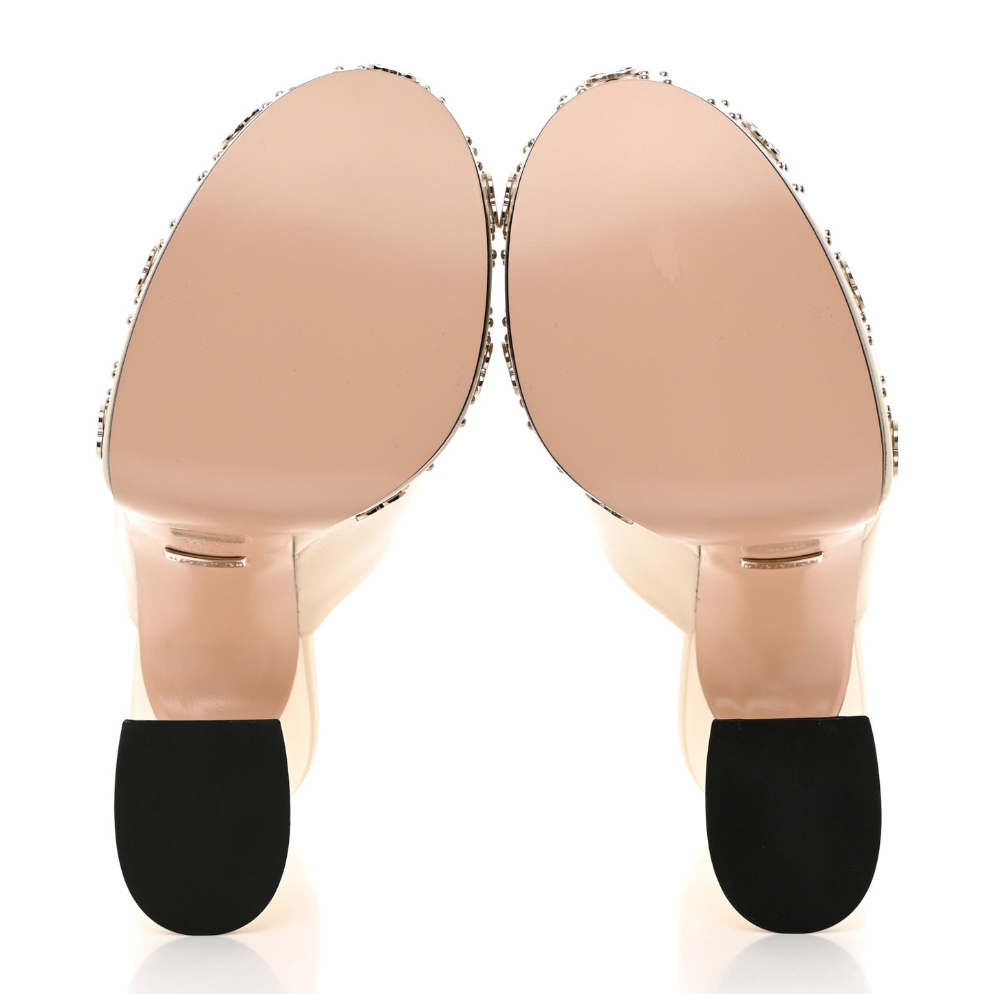 Malaga Kid Janaya 150mm Platform Sandals 38.5 Mystic White