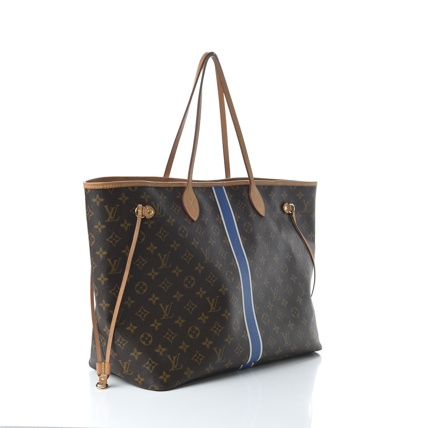 Louis Vuitton Monogram My LV Heritage Neverfull GM Blue de France White 3 of 10