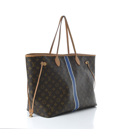 Louis Vuitton Monogram My LV Heritage Neverfull GM Blue de France White 3 of 10