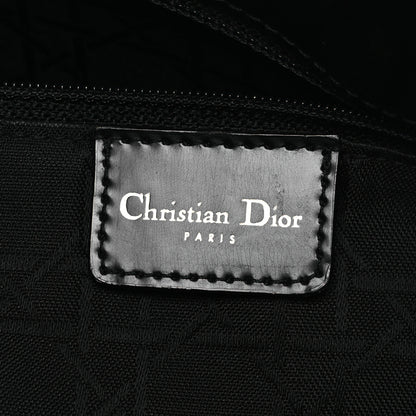 Christian Dior Glazed Calfskin Large Lady Dior Tote Black 9 of 18
