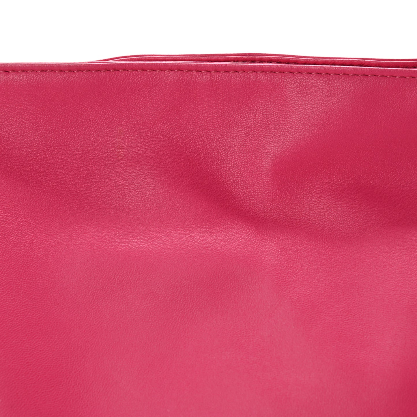 Calfskin Flamenco Shoulder Bag Magenta