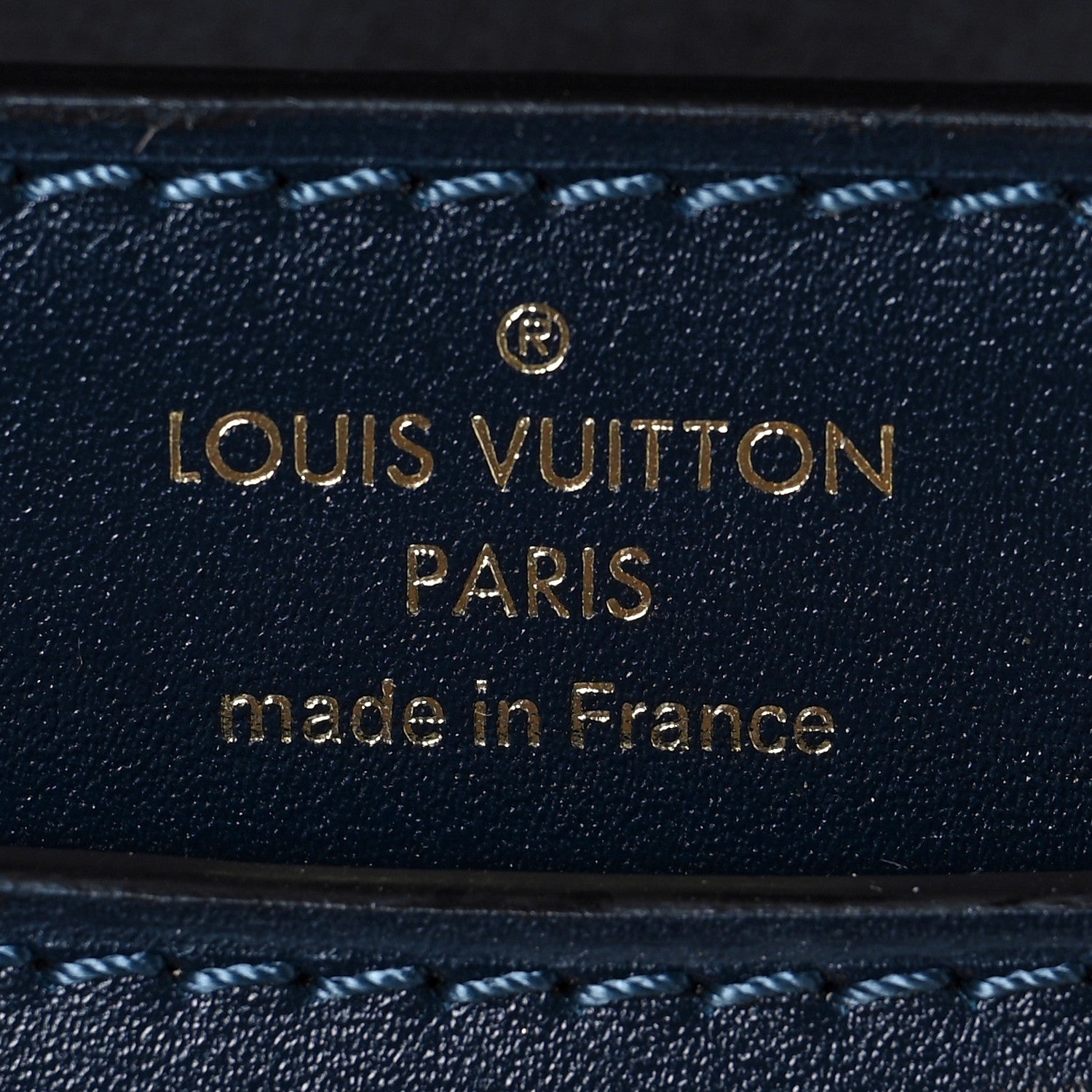 Louis Vuitton Box Calfskin Vivienne LV Navy 4 of 7