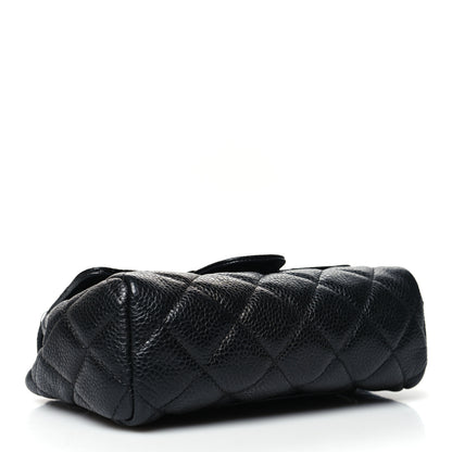Chanel Caviar Quilted Flap Cosmetic Case Black 4 of 12