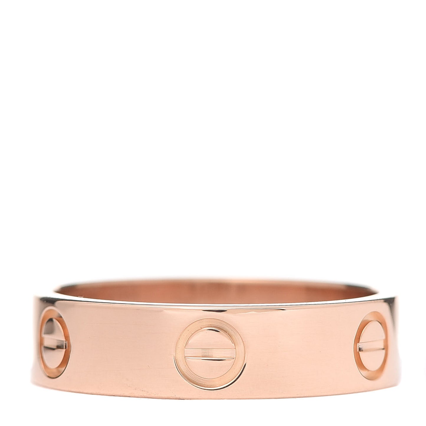 18K Pink Gold 5.5mm LOVE Ring 60 9