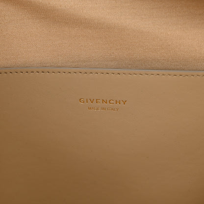 Givenchy Smooth Calfskin Medium Antigona Lock Duffle Bag Beige 6 of 10