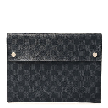 Louis Vuitton Damier Graphite Large Alpha Pochette 1 of 7