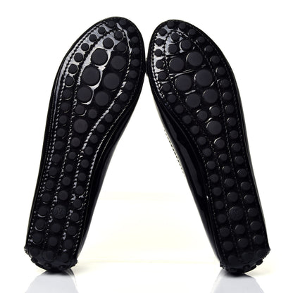 Louis Vuitton Patent Calfskin Oxford Ballerina Flats 36.5 Black 5 of 8
