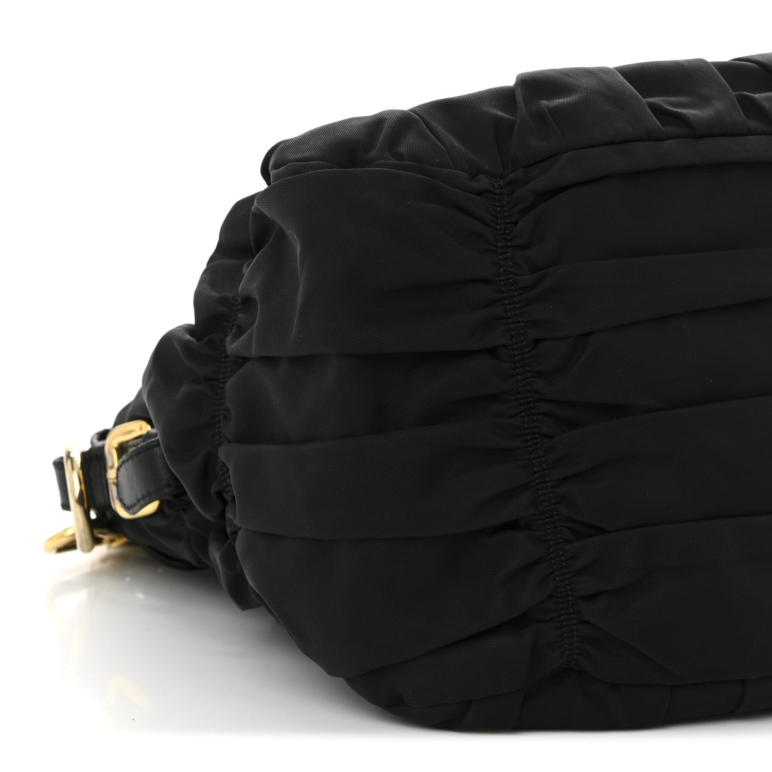 Prada Tessuto Nylon Gaufre Tote Black 8 of 9
