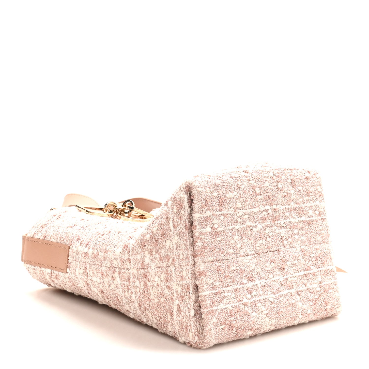 Christian Dior Tweed Cannage Small Vertical Toujours Rose des Vents 4 of 10