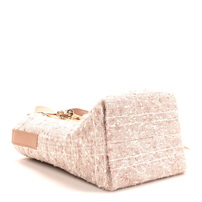 Christian Dior Tweed Cannage Small Vertical Toujours Rose des Vents 4 of 10